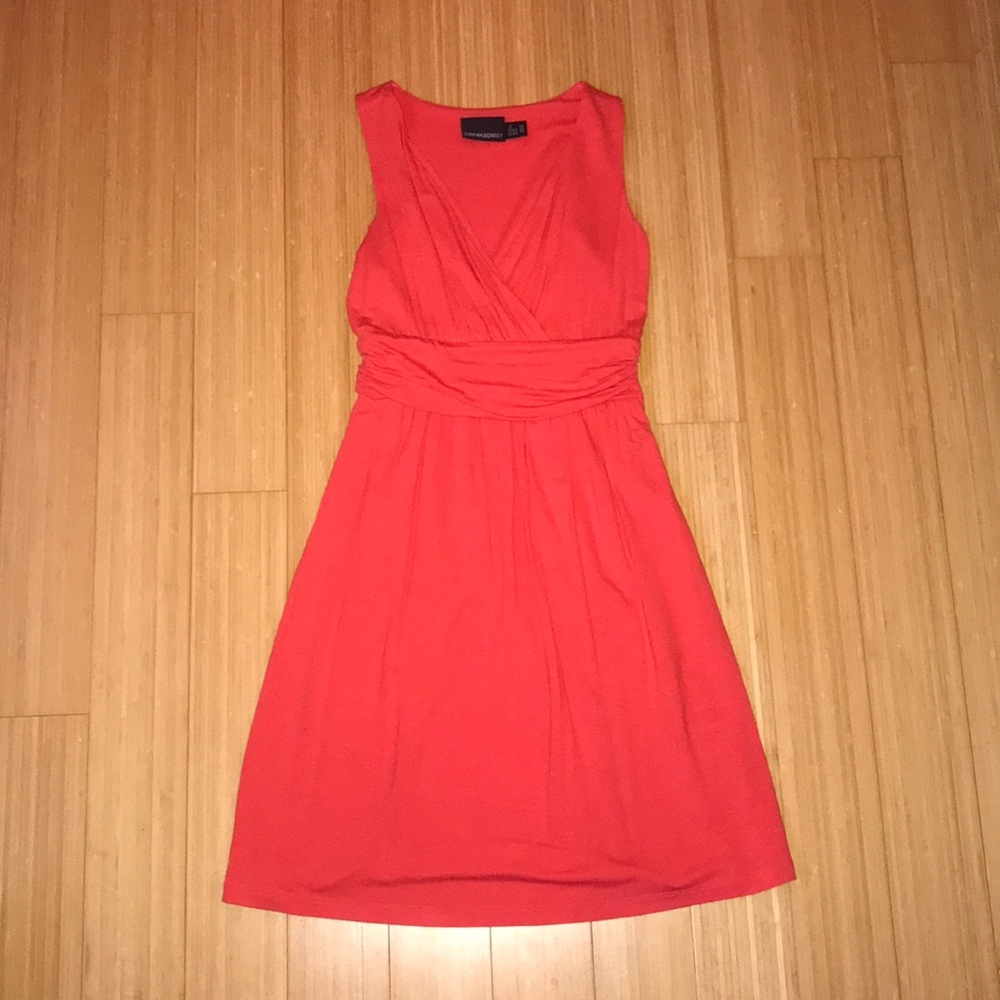 Orange dress